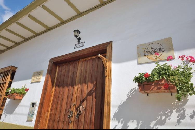 Hotel Casa Palosanto Zapatoca Eksteriør billede